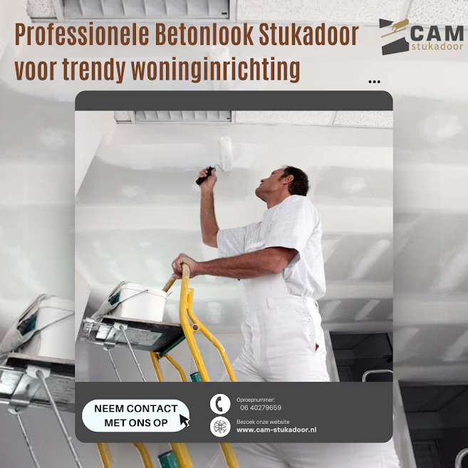 Professionele Betonlook Stukadoor voor trendy woninginrichting